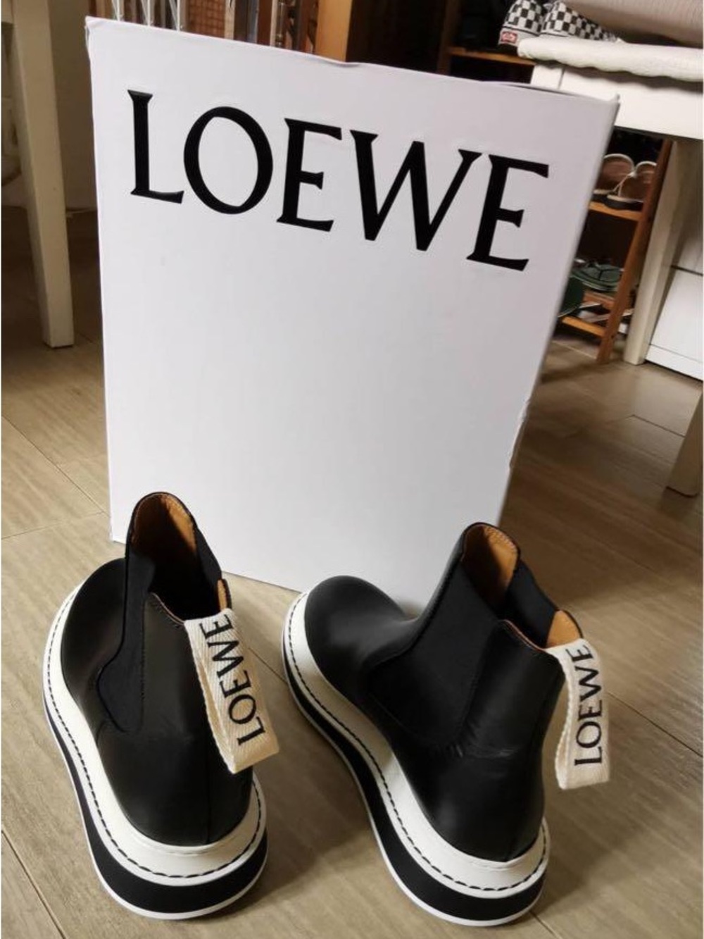 Loewe Chelsea boot Pull on Ankle boots No box! Brand New Made in Italy Size 8